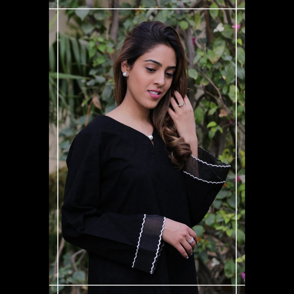 Black Kurti Pant Set