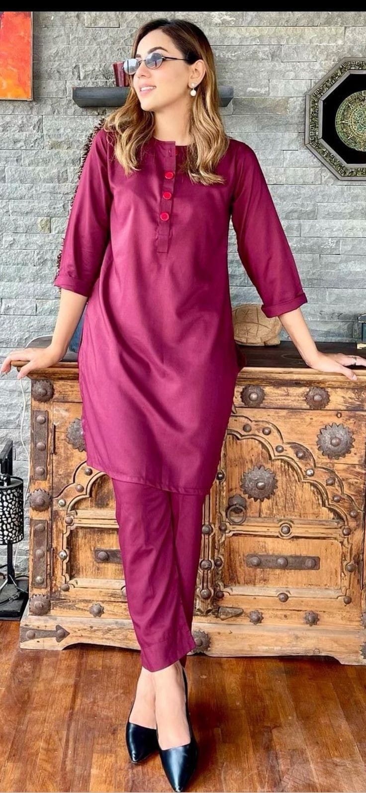 Ladies Cotton Kurti Pant Set 100Miles Hiral, Hand Wash, Size: M L Xl Xxl at  Rs 470/piece in Vadodara